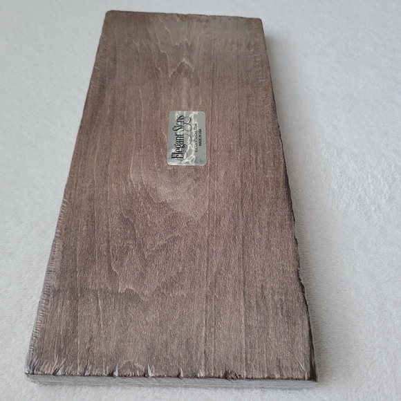 Wooden Sign 6x12 Little Fingers Touch Our Floor NWT remove shoes - Picture 7 of 14